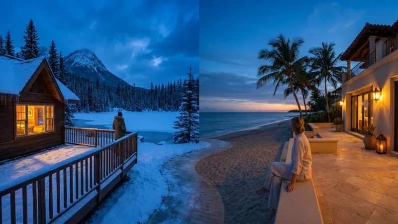From Snow to Sun: A Comparison of Northern and Southern Retirement Climates - guide