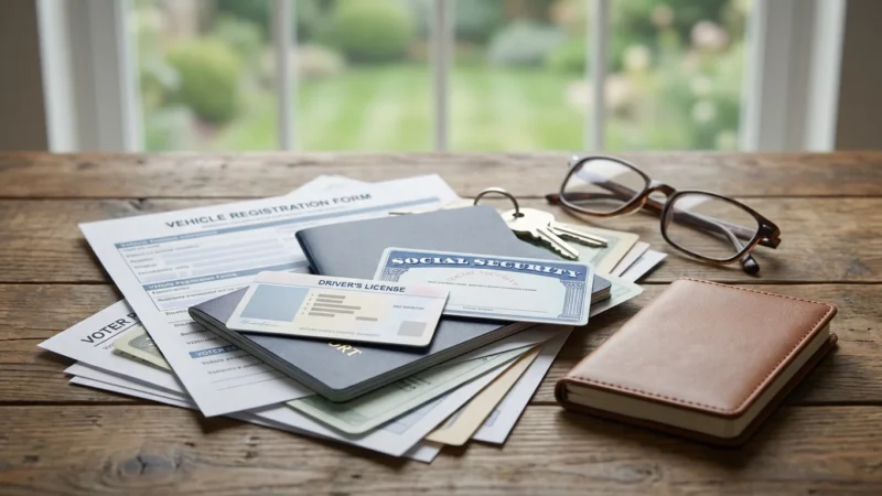 Important Documents to Update After Relocating in Retirement - guide