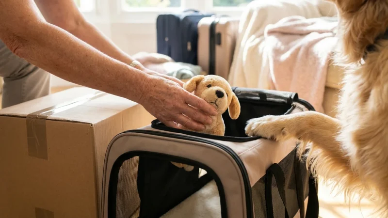 Pet Relocation: How to Move Your Furry Friend in Retirement - guide